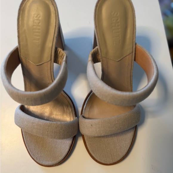 SCHUTZ Beige Strappy Sandals - Picture 4 of 4